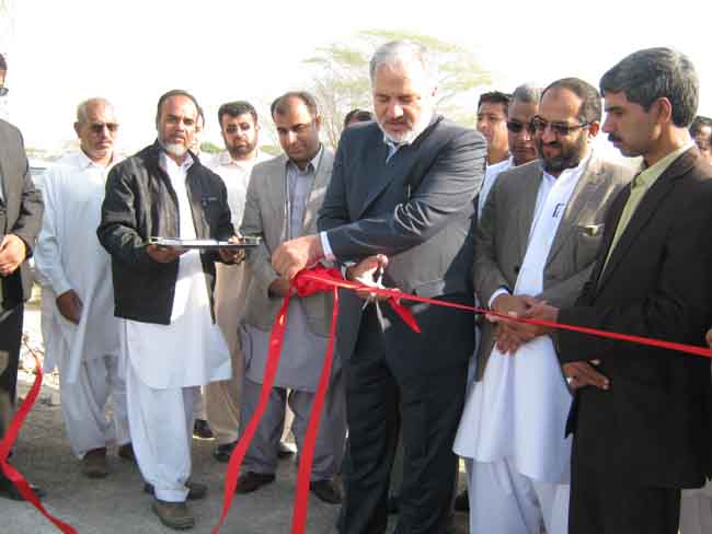افتتاح طرح های توسعه و بهسازی روستایی در چابهار