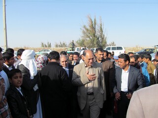 افتتاح درمانگاه روستای بزی