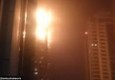 آتش سوزی مهیب در یکی از مرتفع‌ترین ساختمان‌های جهان در دبی+ عکس
