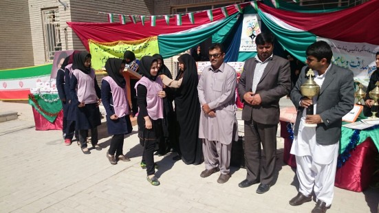 اختتامیه المپیاد ورزشی درون مدرسه ای در ایرانشهر