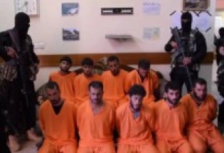 اعدام دسته جمعی ۹ نفر توسط جنایتکاران داعش