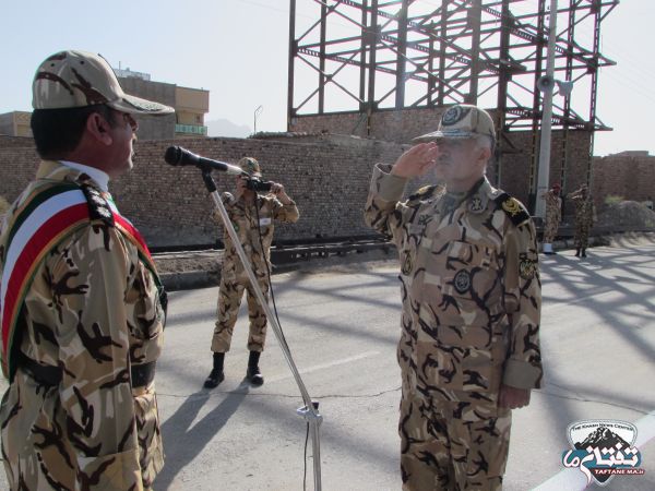 نمایش اقتدار نیروهای مسلح در خاش