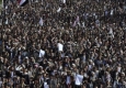ملت یمن امروز در اعتراض به محاصره کشورشان تظاهرات می‌کنند