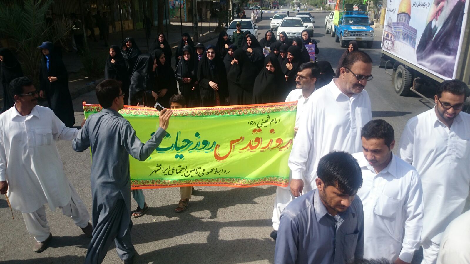 راهپیمایی روز جهانی قدس در ایرانشهر