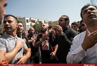 حضور احمدی نژاد در مراسم ختم هادی نوروزی+ عکس