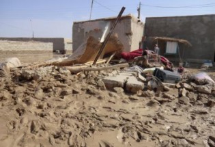 دو روستا براثر سیلاب به طورصددرصد تخریب شدند/آغازبارندگی شدید در بخش لادیز و دهستان تمین