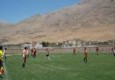 برگزاری مراسم افتتاحیه مسابقات فوتبال ویژه گرامیداشت هفته بسیج در ریگ ملک