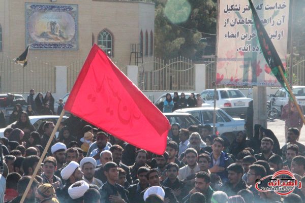 گزارش تصویری/ زائران کاروان پیاده اربعین حسینی اعزام شدند/ وداع خود جوش مردم زاهدان با کربلائیان
