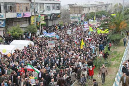 حضور پر شور مردم انقلابی سیستان و بلوچستان در راهپیمایی 22 بهمن/نمایشی از وحدت و همبستگی