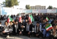 جشن انقلاب در حاشیه شهر زاهدان / دانش آموزان دبیرستان سعدی دهه فجر را گرامی داشتند