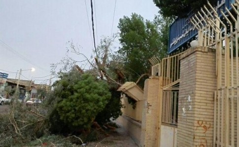 خسارات بارش مونسون در ایرانشهر