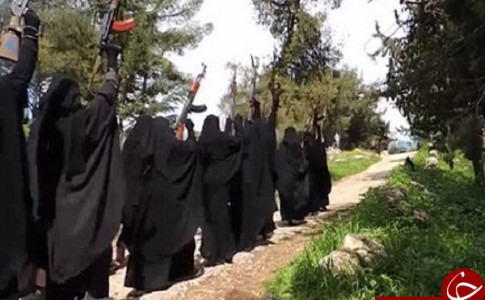 عکس/ گروهان زنان داعشی
