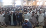 برگزاری نماز عید قربان در مصلی امام علی (ع) شهرستان دلگان+ تصاویر
