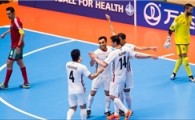 پیروزی تیم ملی فوتسال ایران مقابل مراکش
