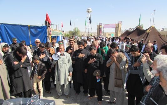 حال و هوای حسینی در مرز میرجاوه با ورود زائرین پاکستانی اربعین