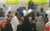 مراسم کاروان مسجد و نماز در نوک آباد گنبد شهرستان دلگان