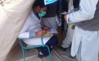 حضور 160 کادر بهداشتی و درمانی در بیمارستان صحرایی جالق+تصاویر