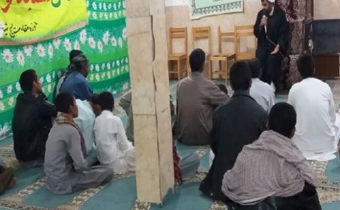چهل و چهارمین برنامه کاروان مسجد و نماز در شهرستان دلگان+ تصاویر