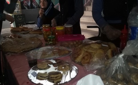 بازارچه دستاوردهای دانش آموزان مدرسه فاطمه الزهرا(س) سراوان افتتاح شد+ تصویر