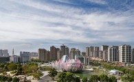 ساختمان های خارق العاده نیلوفر آبی در چین +تصاویر