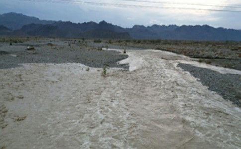 طغیان رودخانه ها و انسداد چند مسیر در جنوب سیستان و بلوچستان