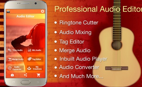 دانلود Audio MP3 Cutter؛ ویرایش حرفه‌ای موزیک