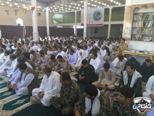 گزارش تصویری/ شهرستان خاش در در عزای امام خمینی(ره) ردای ماتم پوشید