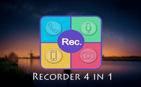دانلود 2.0.7 Recorder 4 in 1؛ برنامه ضبط چندگانه اندروید
