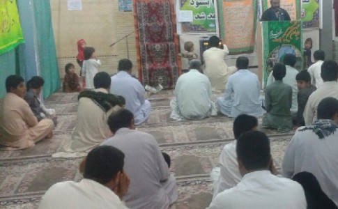 جشن ولادت امام حسن (ع) در جنوب غرب سیستان و بلوچستان برگزار شد+ تصاویر