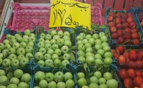 گران‌فروشی ۵۰ تا ۱۵۰ درصدی میوه در شمال تهران