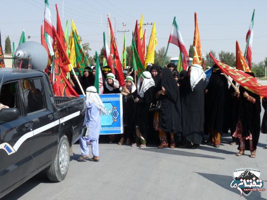 گردهمایی بزرگ عفاف و حجاب در شهرستان خاش+تصاویر