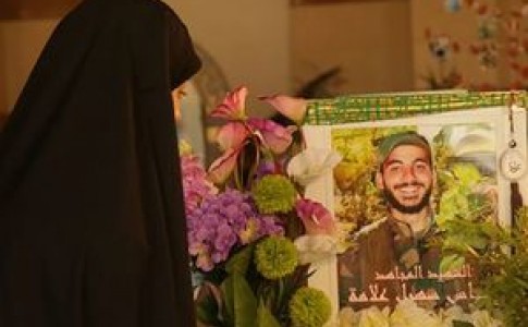 روایتی زنانه از لحظه شهادت سه شهید حزب‌الله در سوریه +عکس