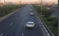 واکنش پلیس به حرکت معکوس خودرو‌های عبوری در بزرگراه فتح/ سکوت راهور در خصوص قانون شکنی گسترده