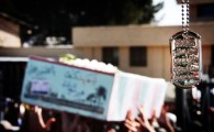 عکس/ استقبال پرشور مردم از پیکر مطهر 15 شهید گمنام در زاهدان  