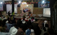 مراسم اربعین شهید گمنام در قرقری برگزار شد