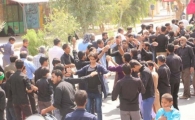 عزاداری مرزنشینان هیرمندی در روز تاسوعای حسینی