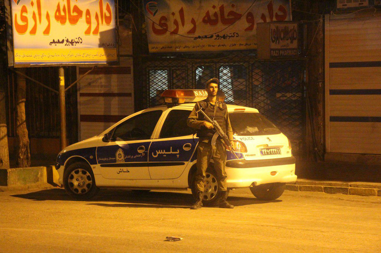 مراسمات سوگواری امام حسین(ع)خاش با امنیت کامل برپا شد+ تصاویر