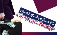 پوستر/ ۲۵ هزار میلیارد تومان سهام عدالت در جیب دولت