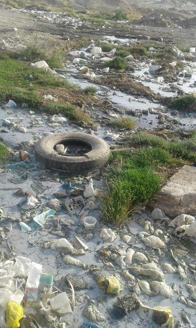 گزارش تصویری/رهاسازی فاضلاب رودخانه ولی آباد بحران خطرناک برای شهروندان خاشی