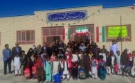 افتتاح مدرسه سه کلاسه توسط زوج خیر در بخش لادیز