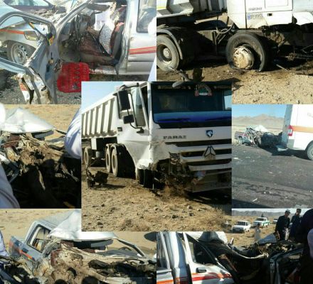 پایان زندگی 821 نفر در حوادث رانندگی سیستان وبلوچستان/ 81 درصد كشته ها مربوط به جاده های برون شهری است