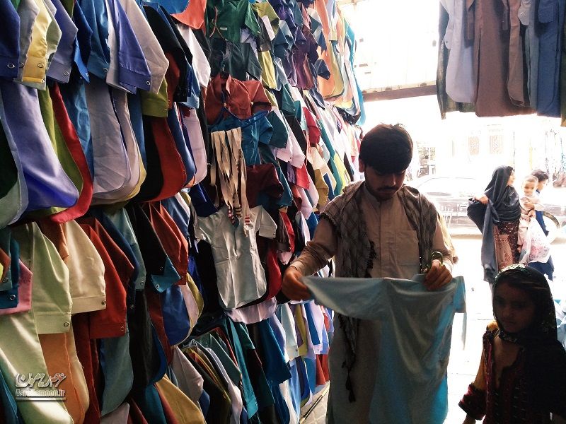 ب ‌و تاب بازار عید فطر در سراوان
