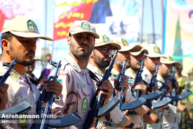رژه اقتدار نیروهای مسلح در سیستان و بلوچستان