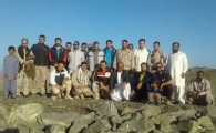 برگزاری همایش پیاده روی و کوهپیمایی بسیجیان در شهر سیرکان+ تصویر