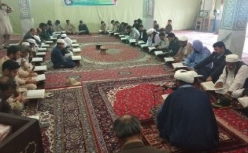 برگزاری محفل انس با قرآن در میرجاوه