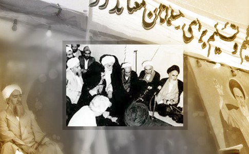 پوستر/ حمایت تمام قد اهل سنت از امام خمینی (ره)