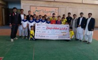 مدرسه جامی فاتج جام مسابقات فوتسال دهه فجر سراوان+ تصویر