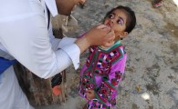 گزارش تصویری/طرح تکمیلی واکسیناسیون فلج اطفال در ایرانشهر  