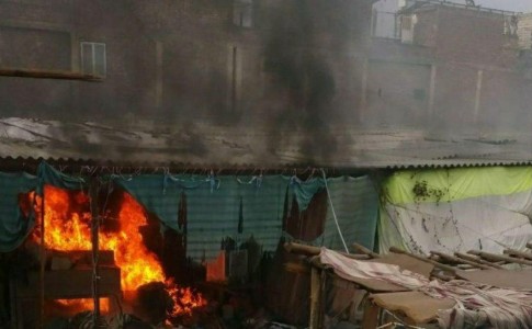 آتش سوزی در بازار زاهدان/ یک مسئول:علت حادثه در دست بررسی است‏