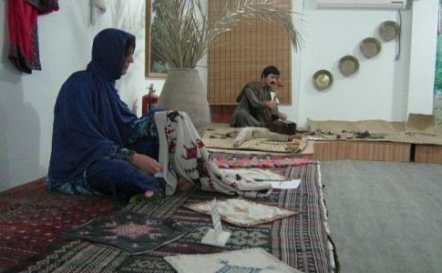 نمایش جلوه زیبای هنر بلوچستان و میراث مکران در موزه محلی چابهار
